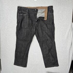 Duluth Trading Co. Men Jeans 44X30 Black Denim Flex Ballroom Jeans 28" Inseam